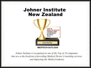 jinz certificate top medtech consulting company